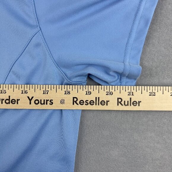 FootJoy Polo Shirt Blue Womens Size M Jekyll Island Club Resort - Picture 8 of 9